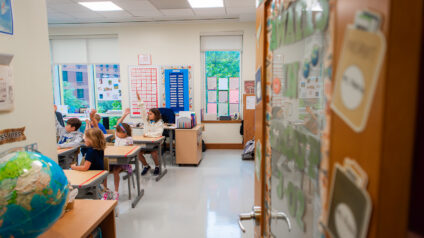 students in classroom